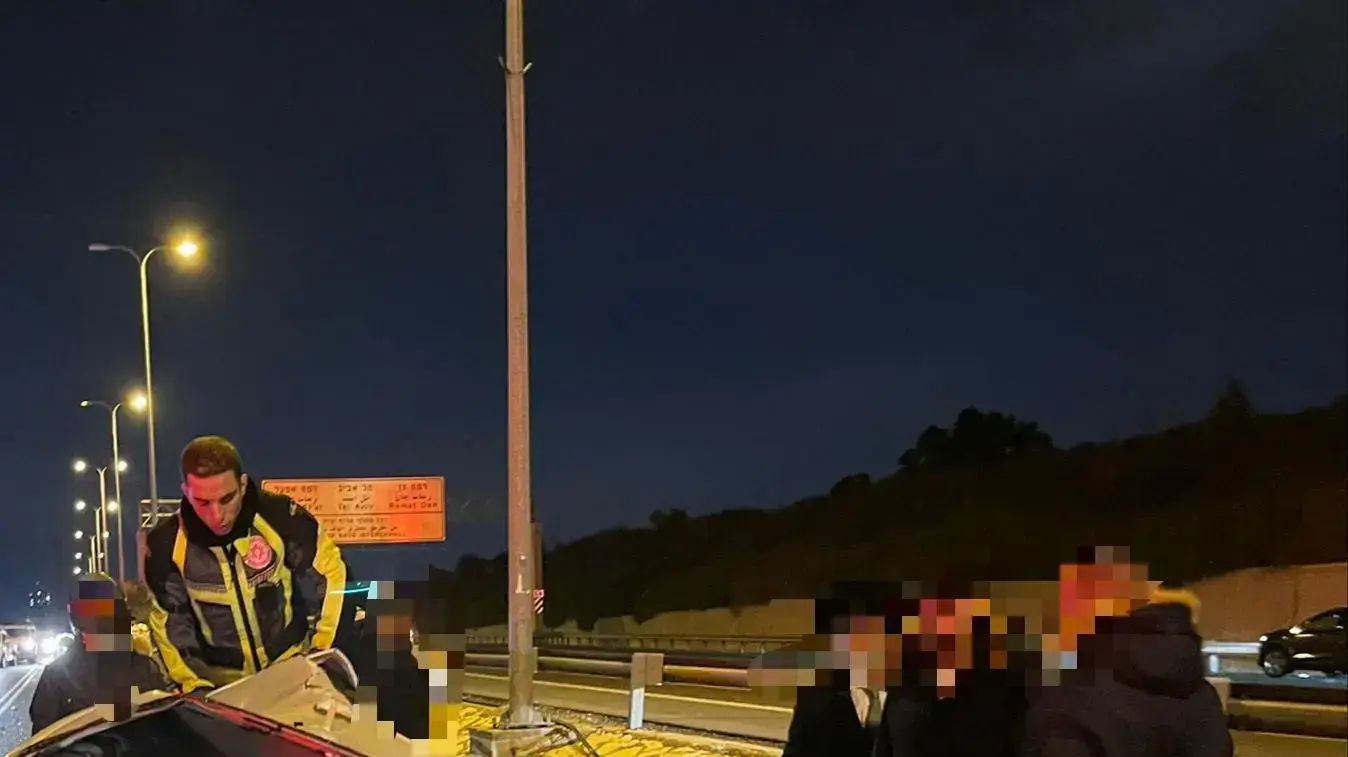 תאונת דרכים ליד צומת מסובים, 19 בינואר 2022 תאונת דרכים ליד צומת מסובים, 19 בינואר 2022