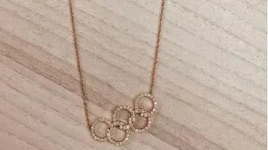 שרשרת האולימפיאדה של לינוי אשרם שנגנבה ונמצאה על ידי משטרת ישראל שרשרת האולימפיאדה של לינוי אשרם שנגנבה ונמצאה על ידי משטרת ישראל