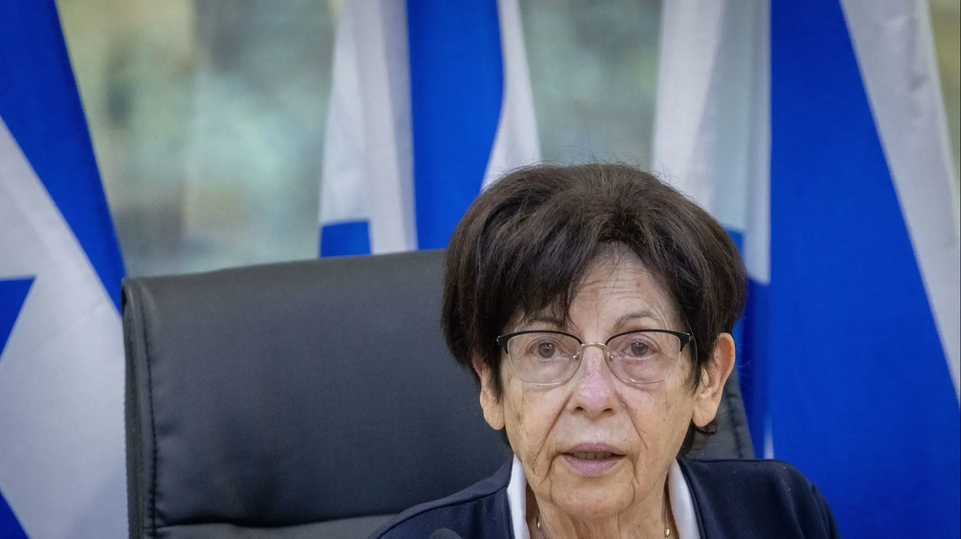 מרים נאור במהלך ועדת חקר אסון הר מירון 1 בדצמבר 2021 מרים נאור במהלך ועדת חקר אסון הר מירון 1 בדצמבר 2021