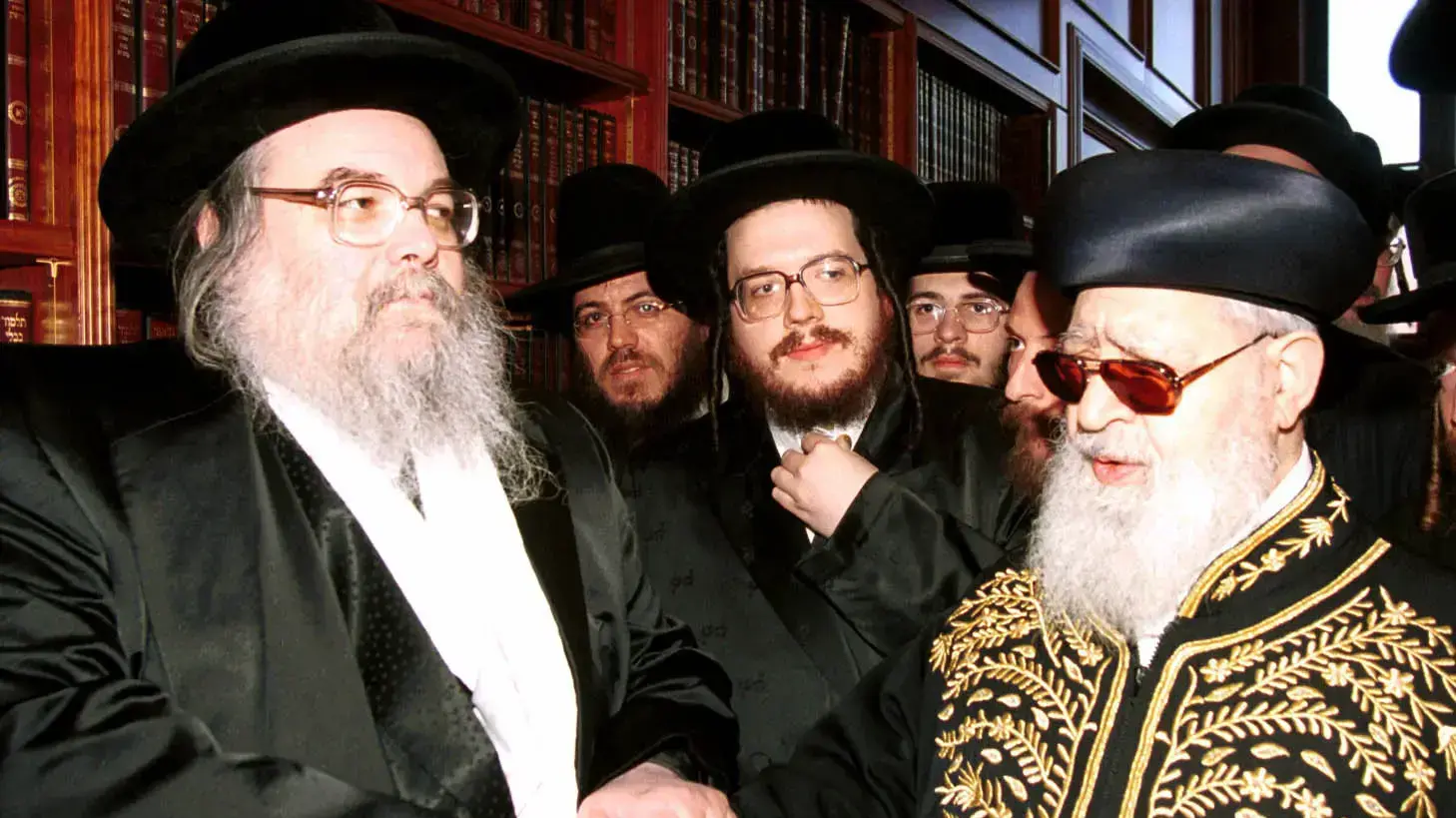 האדמו"ר מבעלז והרב עובדיה יוסף האדמו"ר מבעלז והרב עובדיה יוסף