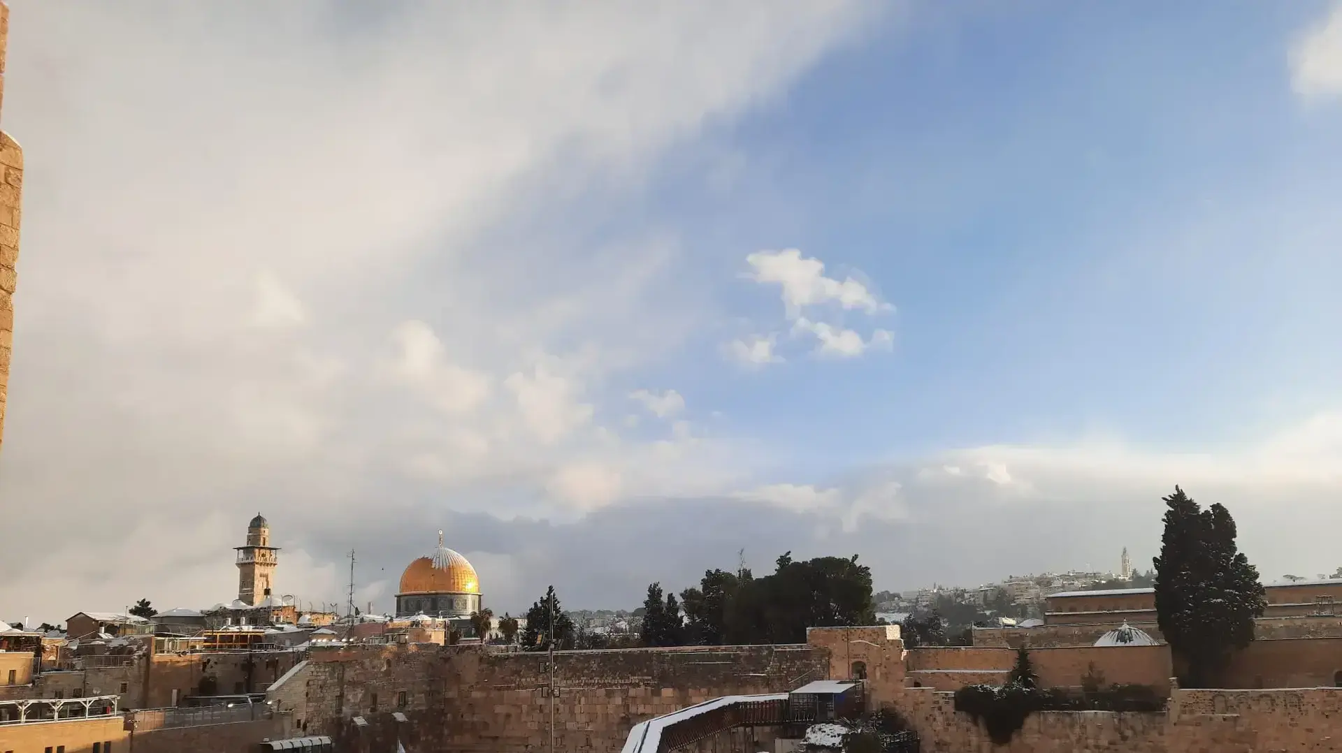 שלג בירושלים. 27 בינואר 2022 שלג בירושלים. 27 בינואר 2022