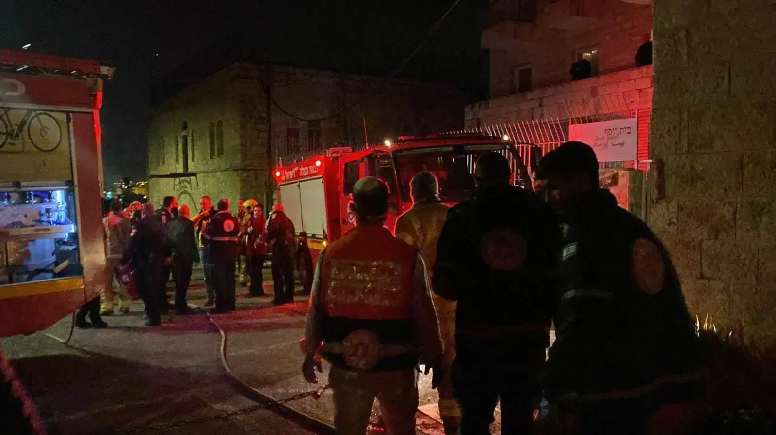 אישה נספתה בשריפה בבניין בירושלים, 29 בינואר 2022 אישה נספתה בשריפה בבניין בירושלים, 29 בינואר 2022