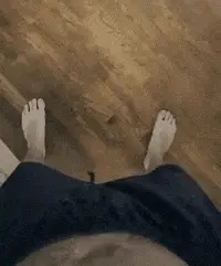 כלב מציץ מתחת לתחתונים של גבר כלב מציץ מתחת לתחתונים של גבר