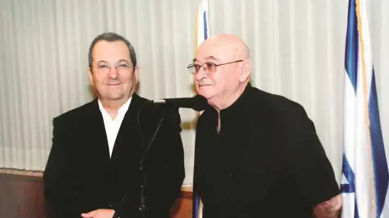 מאיר מוזס ואהוד ברק מאיר מוזס ואהוד ברק