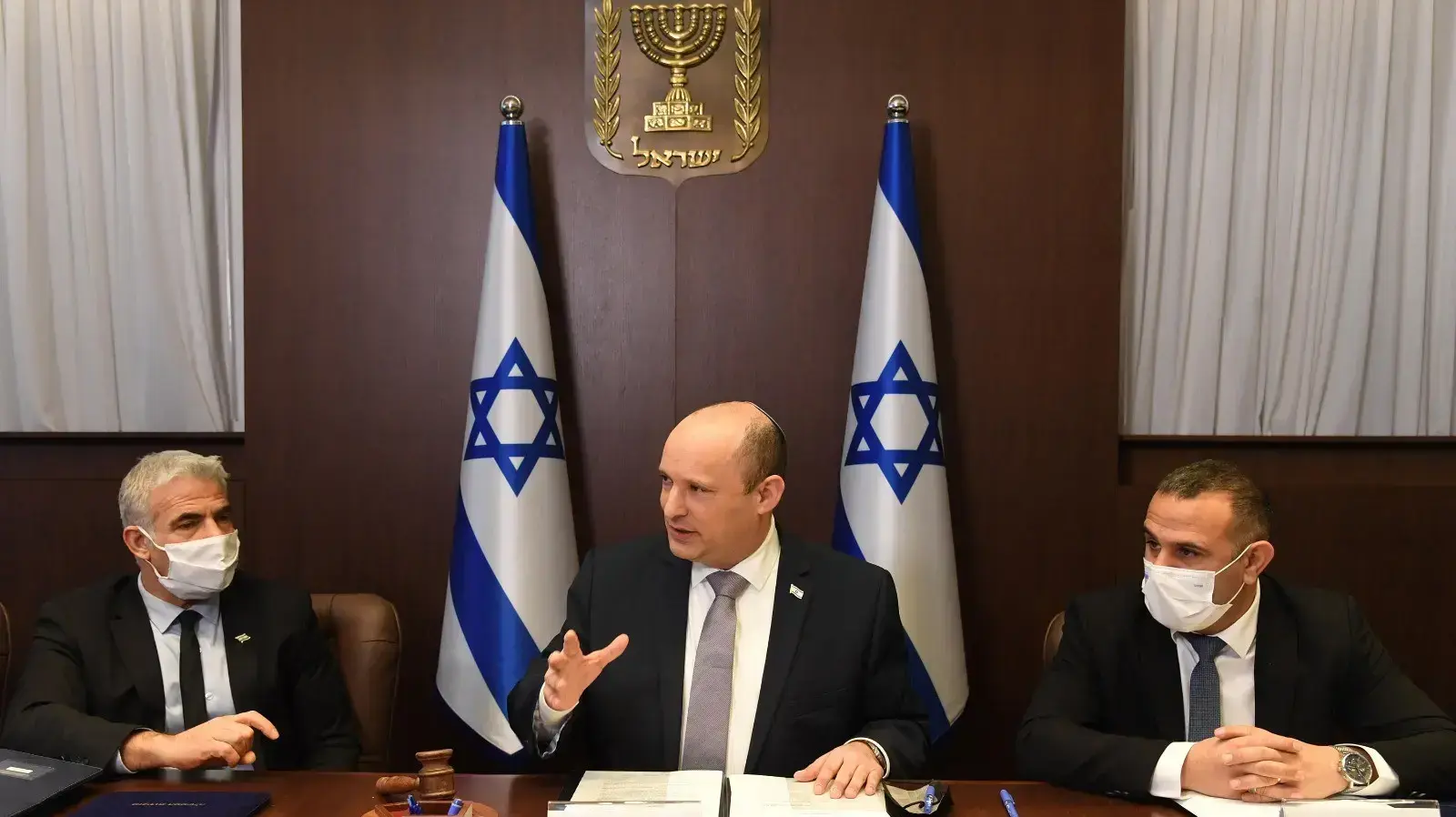 ראש הממשלה נפתלי בנט בפתח ישיבת הממשלה 06 בפברואר 2022 ראש הממשלה נפתלי בנט בפתח ישיבת הממשלה 06 בפברואר 2022