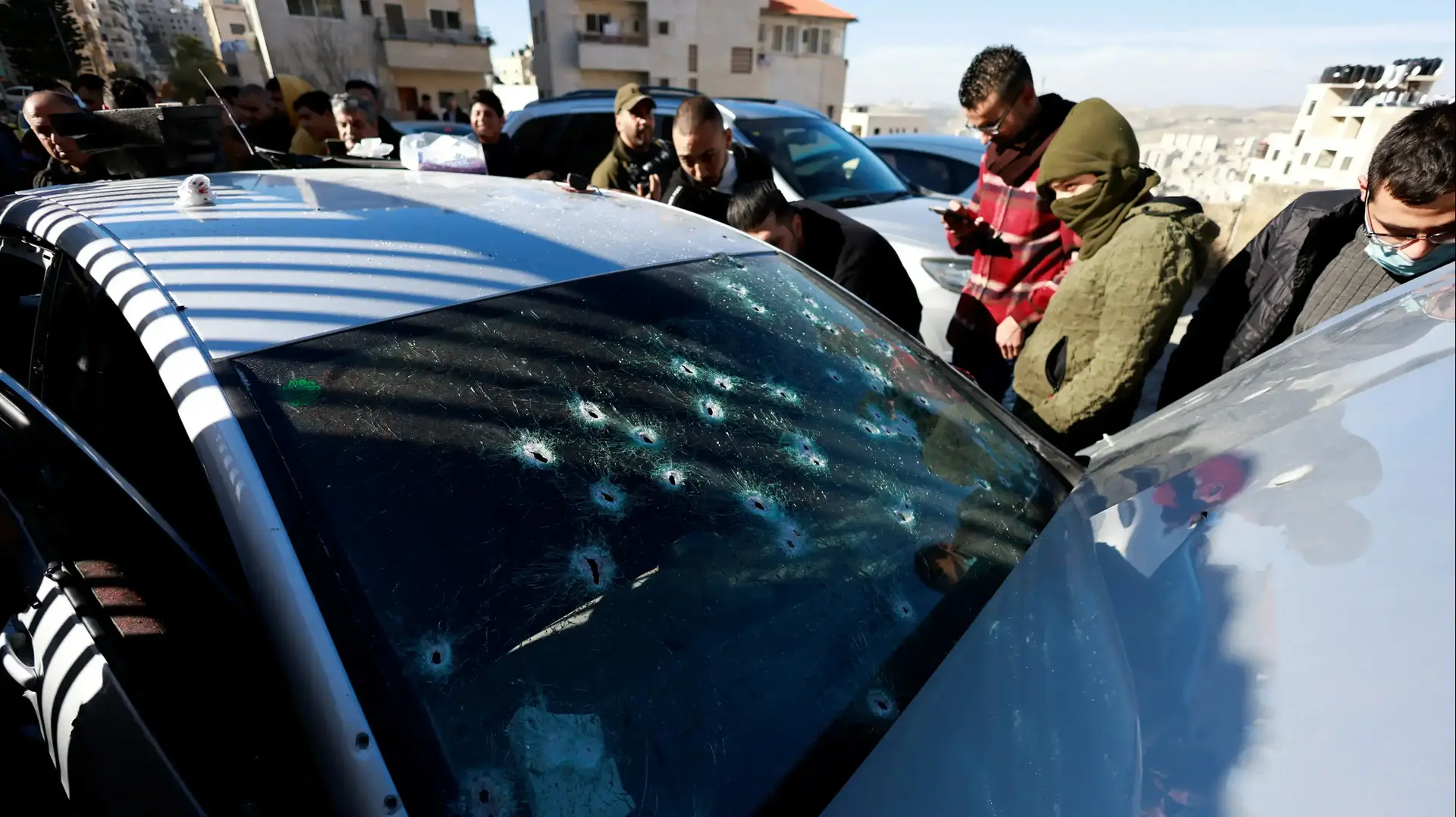 זירת חיסול שלושת מחבלים החמושים שחוסלו בלב שכם 8 בפברואר 2022 זירת חיסול שלושת מחבלים החמושים שחוסלו בלב שכם 8 בפברואר 2022