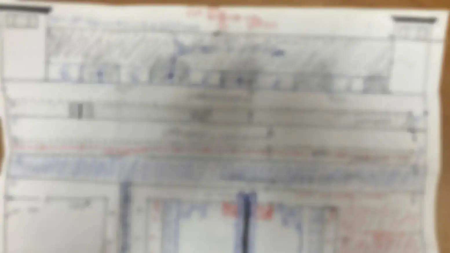במסגרת חיפוש ייזום שנערך על ידי סגל סוהרי כלא 'עופר', נמצא באחד התאים שירטוט המפרט את מעגלי האבטחה בביס"ר במסגרת חיפוש ייזום שנערך על ידי סגל סוהרי כלא 'עופר', נמצא באחד התאים שירטוט המפרט את מעגלי האבטחה בביס"ר