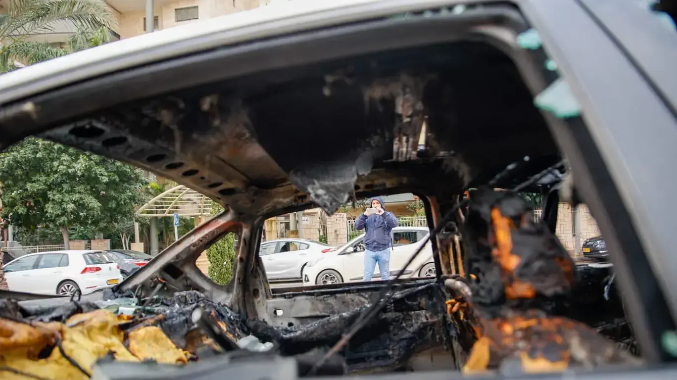 זירת החיסול באשקלון
בבוקר שאחרי זירת החיסול באשקלון
בבוקר שאחרי