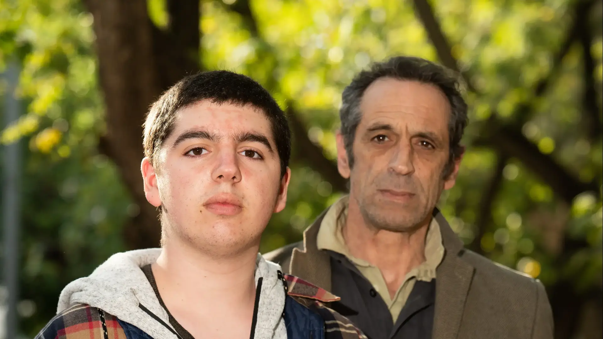 השחקן גיל פרנק ובנו השחקן נעם פרנק השחקן גיל פרנק ובנו השחקן נעם פרנק