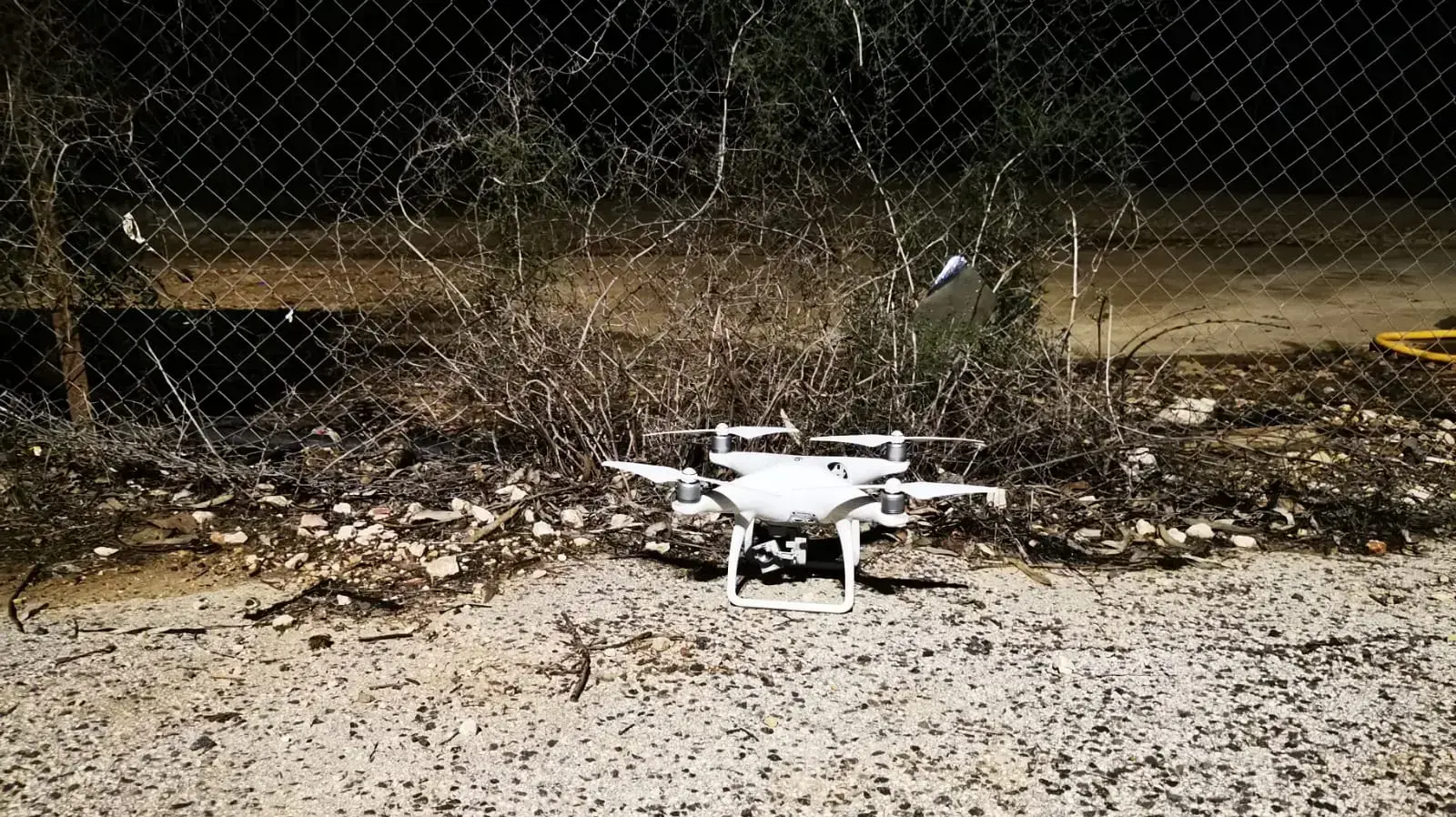 כוחות צה"ל זיהו רחפן חיזבאללה שחצה משטח לבנון והפילו אותו,17 בפברואר 2022 כוחות צה"ל זיהו רחפן חיזבאללה שחצה משטח לבנון והפילו אותו,17 בפברואר 2022