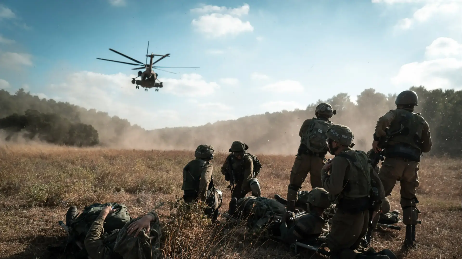 תרגיל חילוץ רפואי בצפון תרגיל חילוץ רפואי בצפון