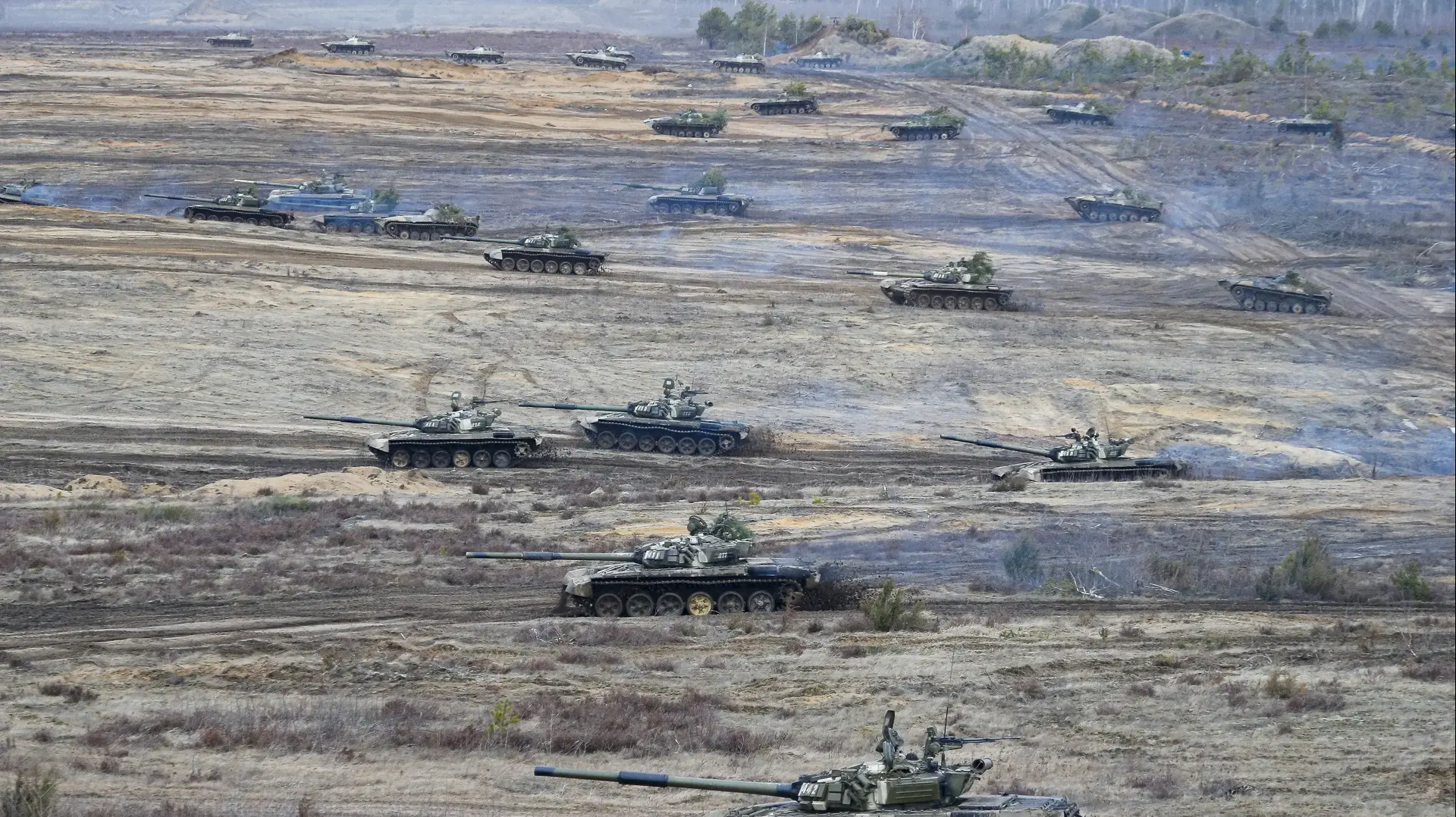תרגיל רוסיה בבלארוס, על גבול אוקראינה. 19 בפברואר 2022 תרגיל רוסיה בבלארוס, על גבול אוקראינה. 19 בפברואר 2022