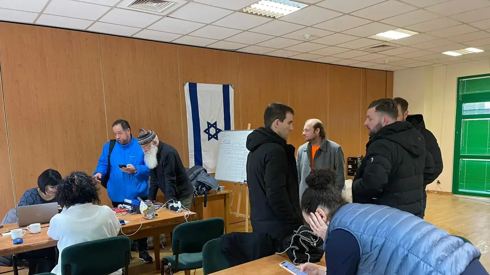 חמ"ל משרד החוץ, סמוך לגבול אוקראינה-פולין, 28 בפברואר 2022 חמ"ל משרד החוץ, סמוך לגבול אוקראינה-פולין, 28 בפברואר 2022