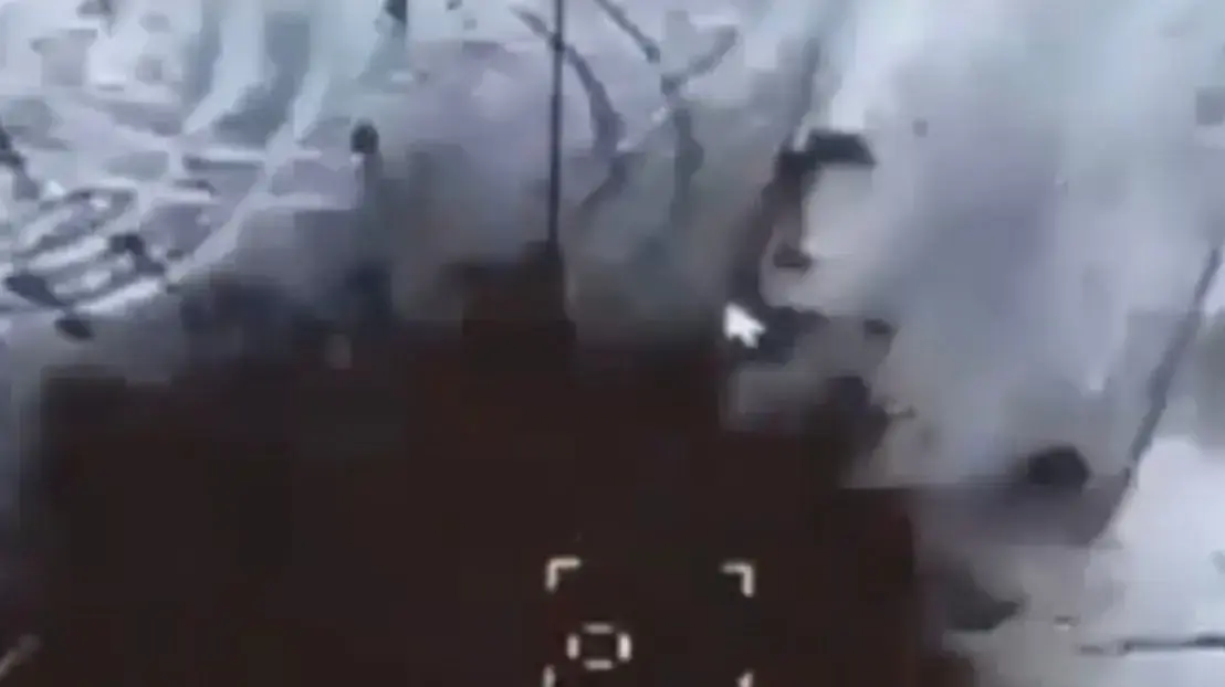 כטב"מים תוקפים שיירות רוסיות כטב"מים תוקפים שיירות רוסיות