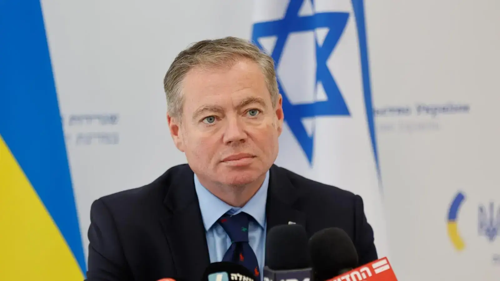 שגריר אוקראינה בישראל יבגן קורניצ'וק שגריר אוקראינה בישראל יבגן קורניצ'וק