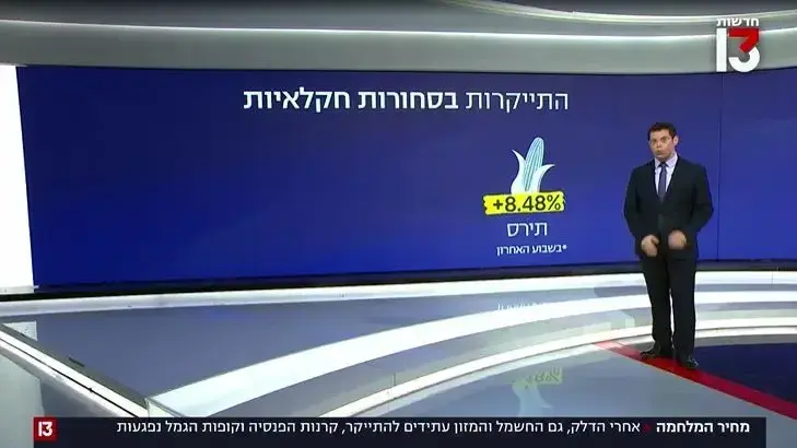 דיווח של מתן חודורוב על ההתייקרויות הצפויות בעקבות המלחמה באוקראינה, מהדורת חדשות 13, 2 במרץ 2022 דיווח של מתן חודורוב על ההתייקרויות הצפויות בעקבות המלחמה באוקראינה, מהדורת חדשות 13, 2 במרץ 2022