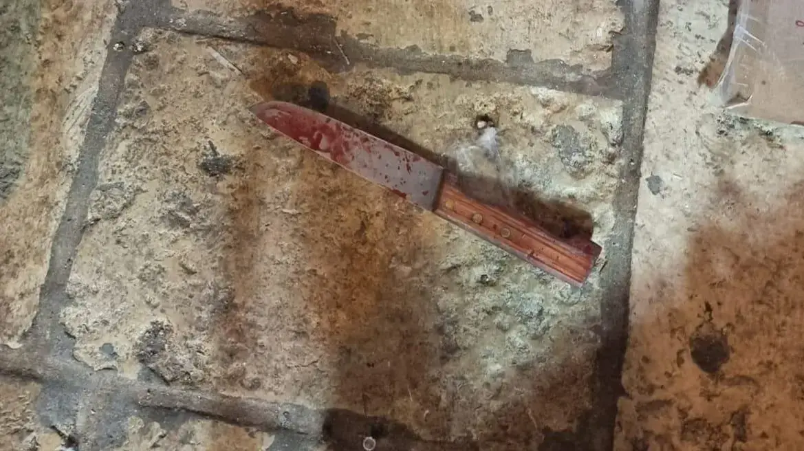 הסכין ששימשה לפיגוע דקירה בעיר העתיקה, ירושלים, 7 במרץ 2022 הסכין ששימשה לפיגוע דקירה בעיר העתיקה, ירושלים, 7 במרץ 2022