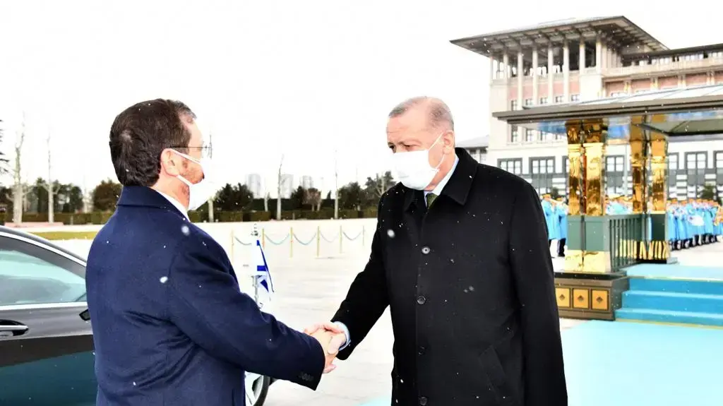 פגישת הרצוג - ארדואן באנקרה 9 במרץ 2022 פגישת הרצוג - ארדואן באנקרה 9 במרץ 2022