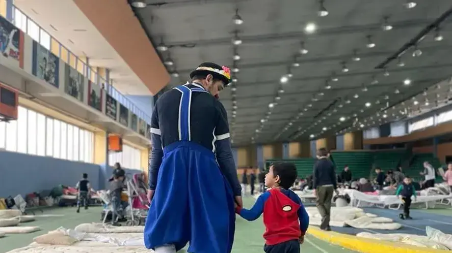 ליצן רפואי מעמותת רופאי חלום בלחימה באוקראינה - 12 במרץ 2022 ליצן רפואי מעמותת רופאי חלום בלחימה באוקראינה - 12 במרץ 2022