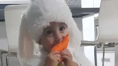 יגל יעקב מחופש לשפן 