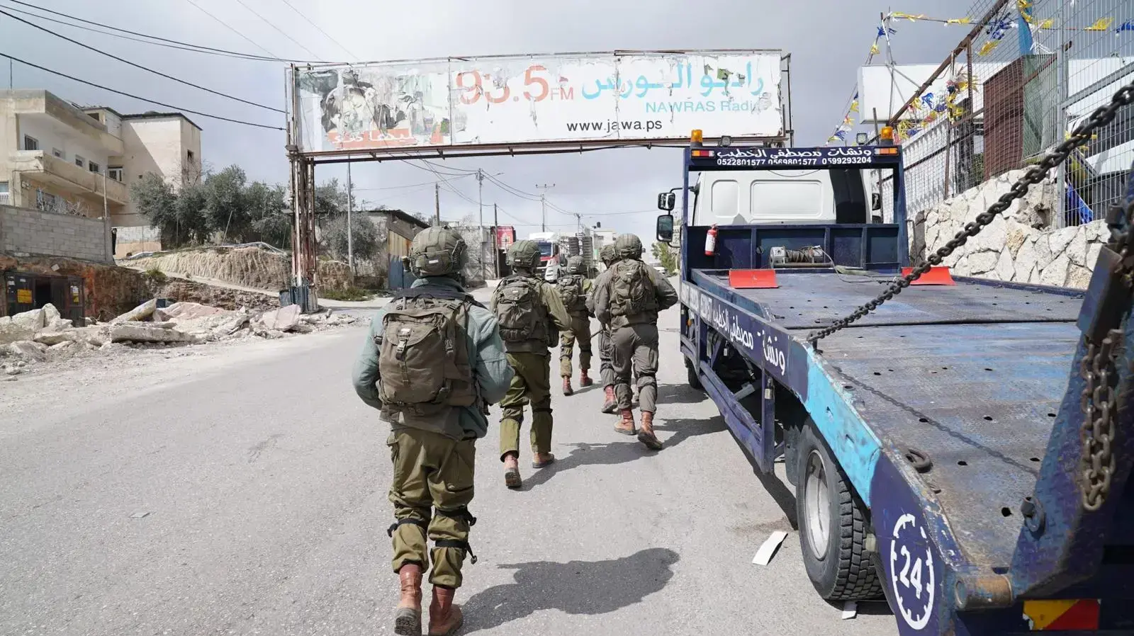 פעילות צה"ל בגזרת בנימין פעילות צה"ל בגזרת בנימין