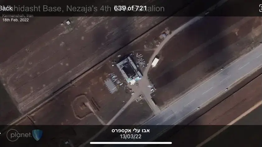 תקיפת האנגר המל"טים האיראניים תקיפת האנגר המל"טים האיראניים