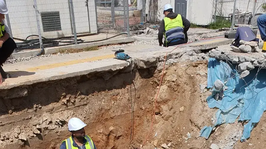עבודות החיבור והתיקון של גידי התקשורת 27 במרץ 2022
עבודות החיבור והתיקון של גידי התקשורת 27 במרץ 2022