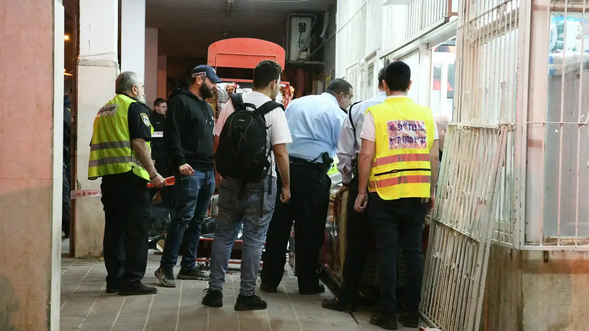 זירת האירוע בבני ברק זירת האירוע בבני ברק