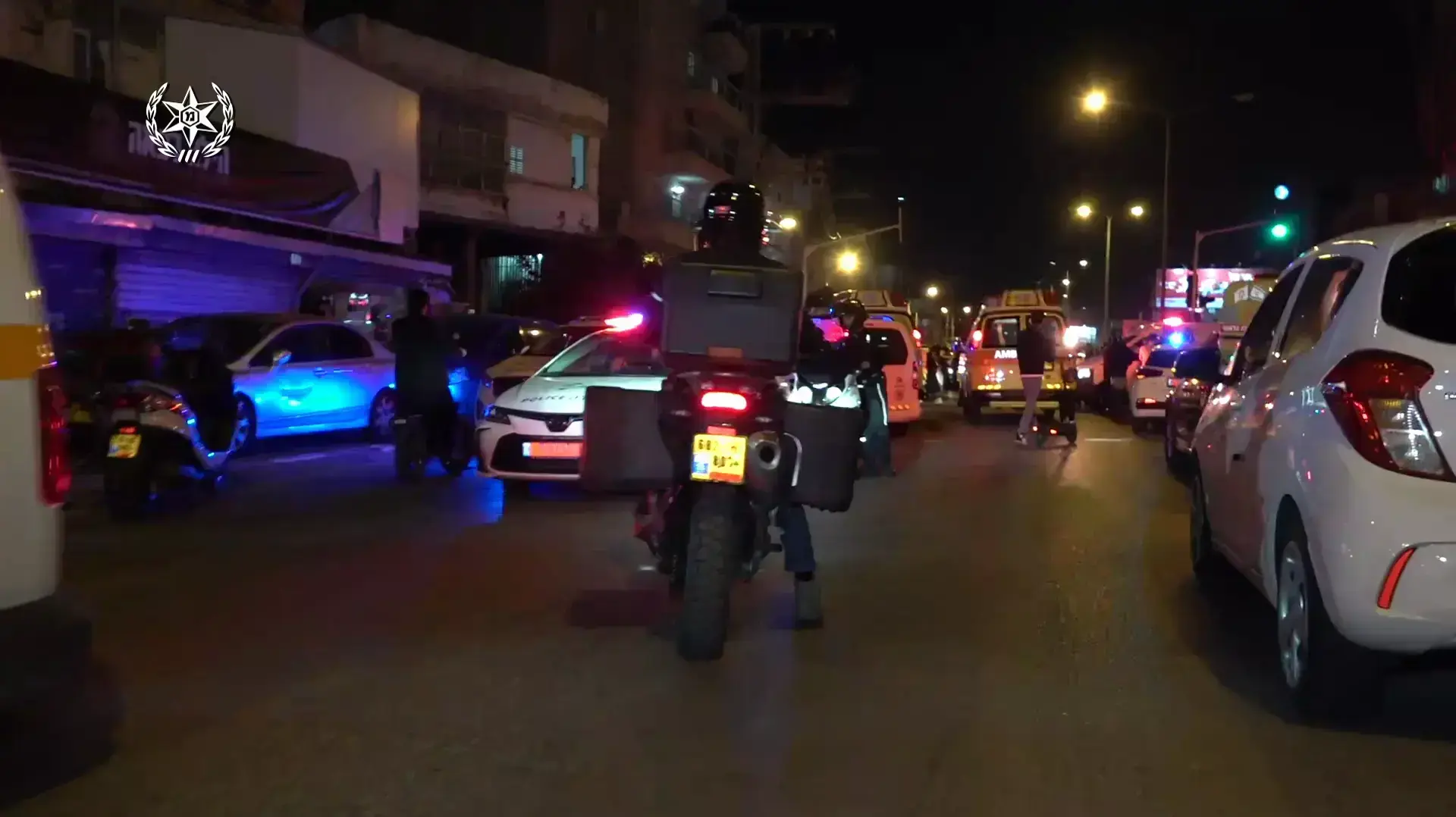 בווידאו: הודעת הקריאה למד"א על הפיגוע בבני ברק