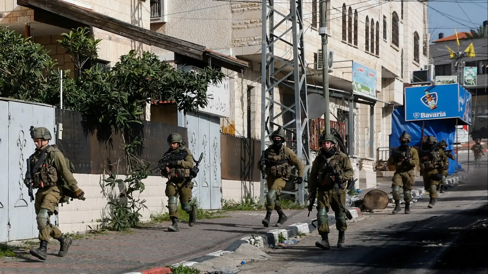כוחות צה"ל בפשיטה באזור ג'נין אחרי הפיגוע בבני ברק, 30 במרץ 2022