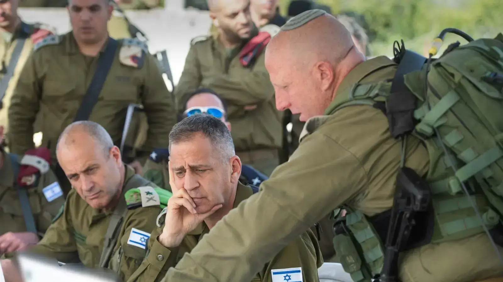 הרמטכ"ל אביב כוכבי ביקר באוגדת יהודה ושומרון, 1 באפריל 2022