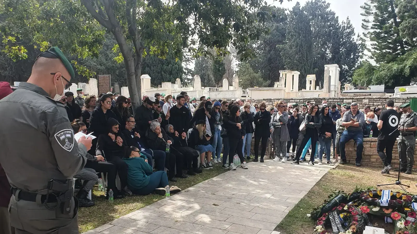 טקס האזכרה של שיראל אבוקרט שנרצחה בפיגוע בחדרה טקס האזכרה של שיראל אבוקרט שנרצחה בפיגוע בחדרה