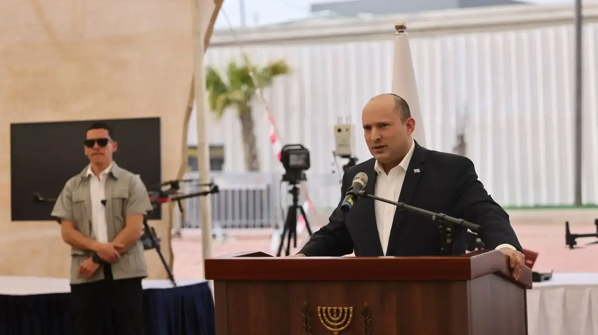 רה"מ נפתלי בנט בבסיס אוגדת איו"ש בבית אל, 5 באפריל 2022 רה"מ נפתלי בנט בבסיס אוגדת איו"ש בבית אל, 5 באפריל 2022