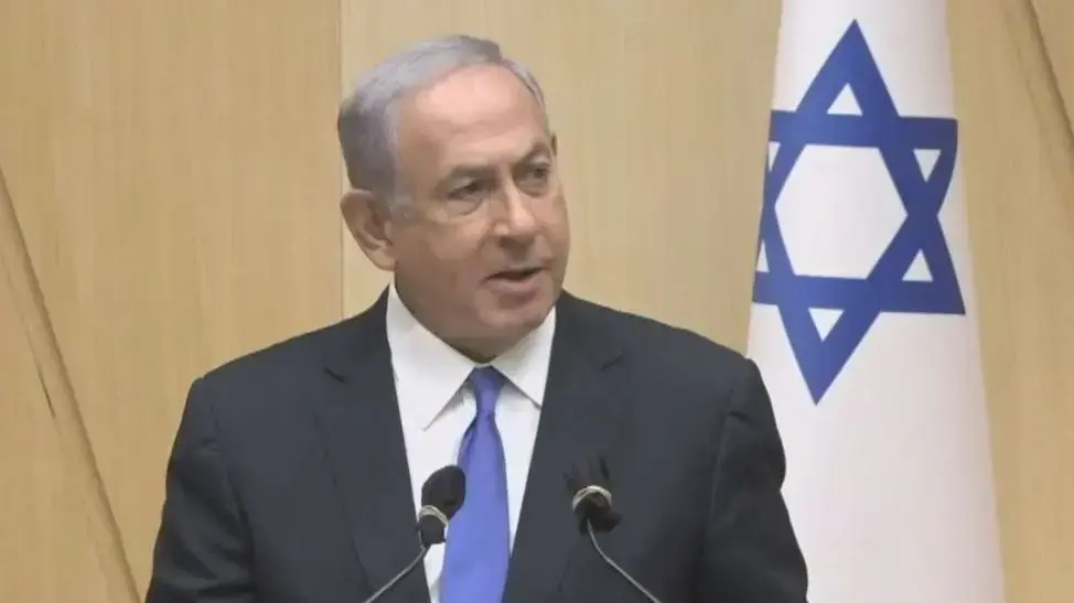 בנימין נתניהו בנאום במליאת הכנסת, 6 באפריל 2022 בנימין נתניהו בנאום במליאת הכנסת, 6 באפריל 2022