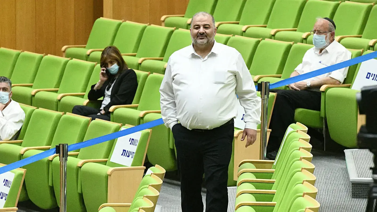 מנסור עבאס בדיון על המצב הביטחוני, מליאת הכנסת, 6 באפריל 2022 מנסור עבאס בדיון על המצב הביטחוני, מליאת הכנסת, 6 באפריל 2022