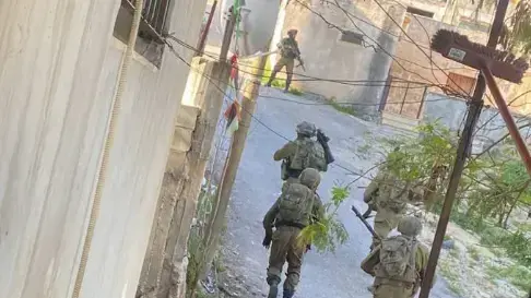 כחות צה"ל במצבע מעצרים נרחב בג'נין 13 באפריל 2022 כחות צה"ל במצבע מעצרים נרחב בג'נין 13 באפריל 2022