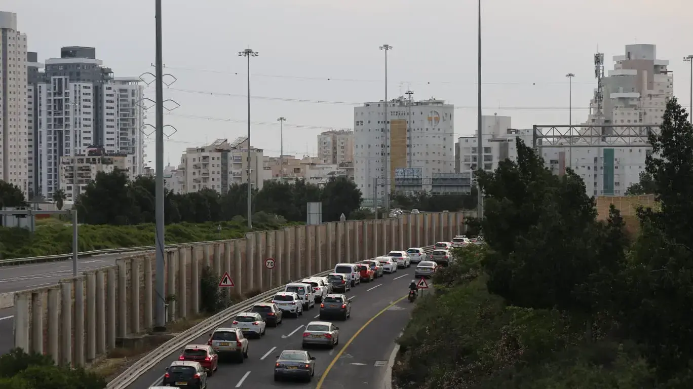 עומסי התנועה בכביש 471, 15 באפריל 2022 עומסי התנועה בכביש 471, 15 באפריל 2022