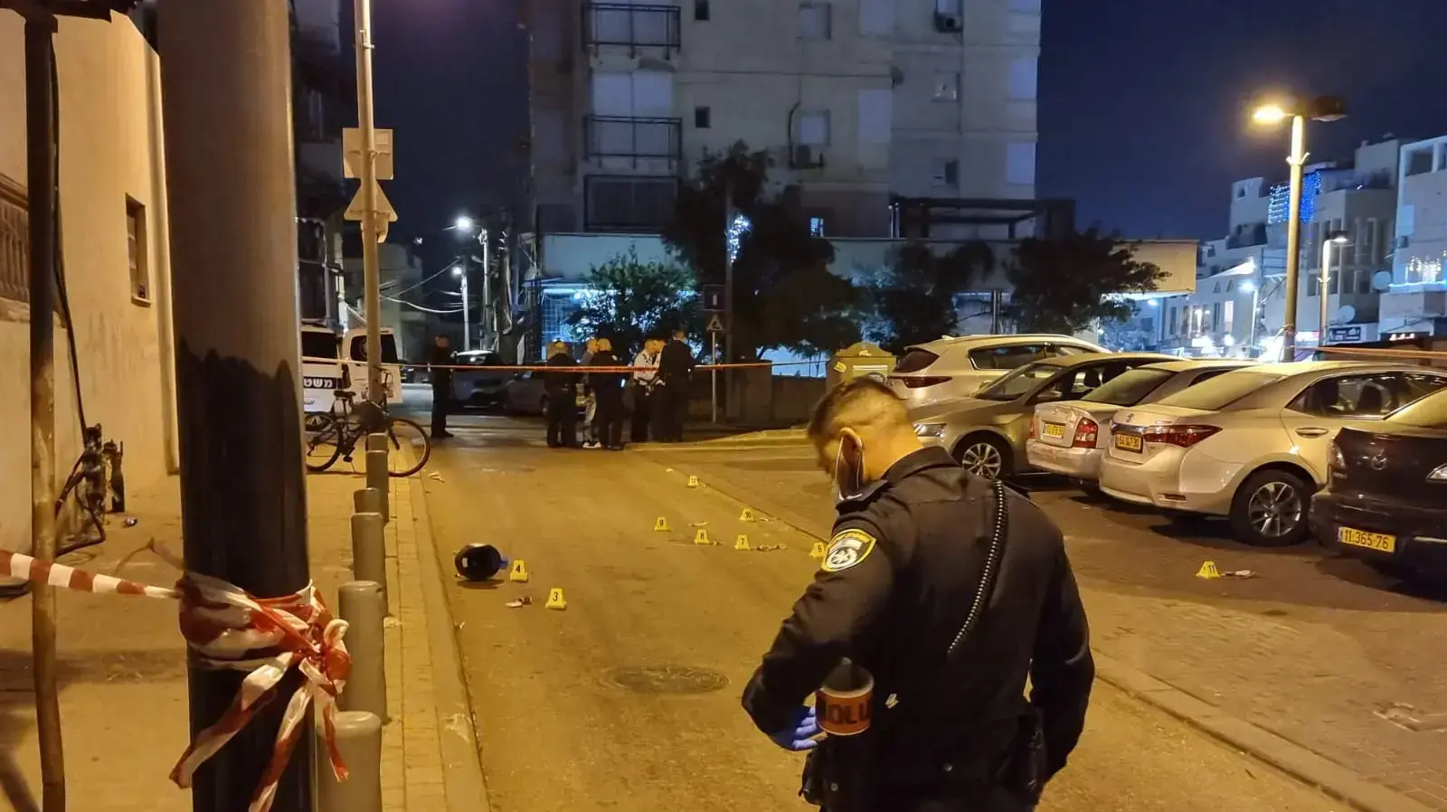 זירת ירי ביפו, 16 באפריל 2022 זירת ירי ביפו, 16 באפריל 2022