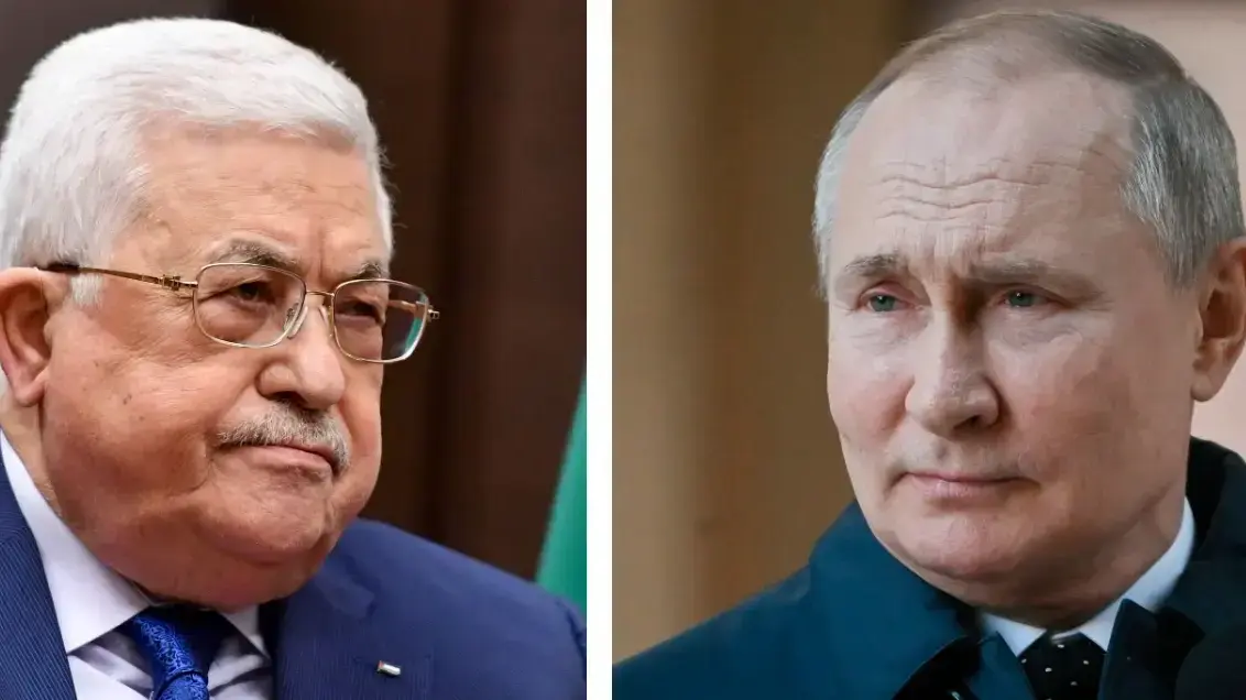 נשיא רוסיה ולדימיר פוטין ויו"ר הרשות הפלסטינית אבו מאזן נשיא רוסיה ולדימיר פוטין ויו"ר הרשות הפלסטינית אבו מאזן