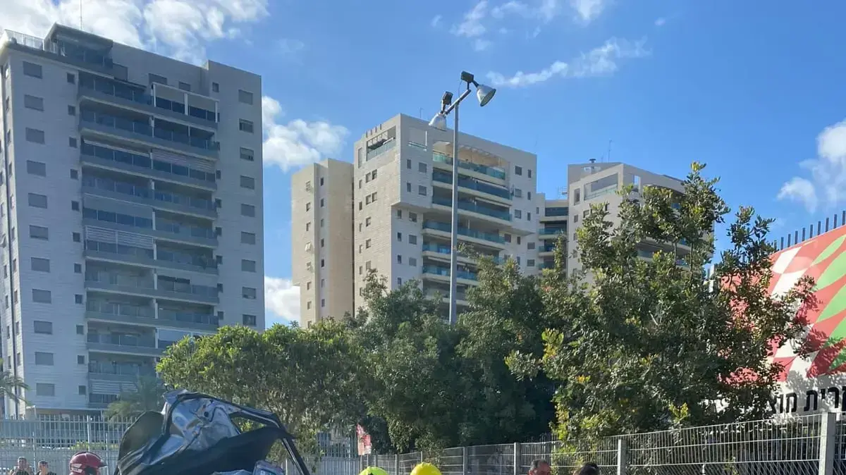 תיעוד זירת התאונת בקריית מוצקין. 21 באפריל 2022 תיעוד זירת התאונת בקריית מוצקין. 21 באפריל 2022