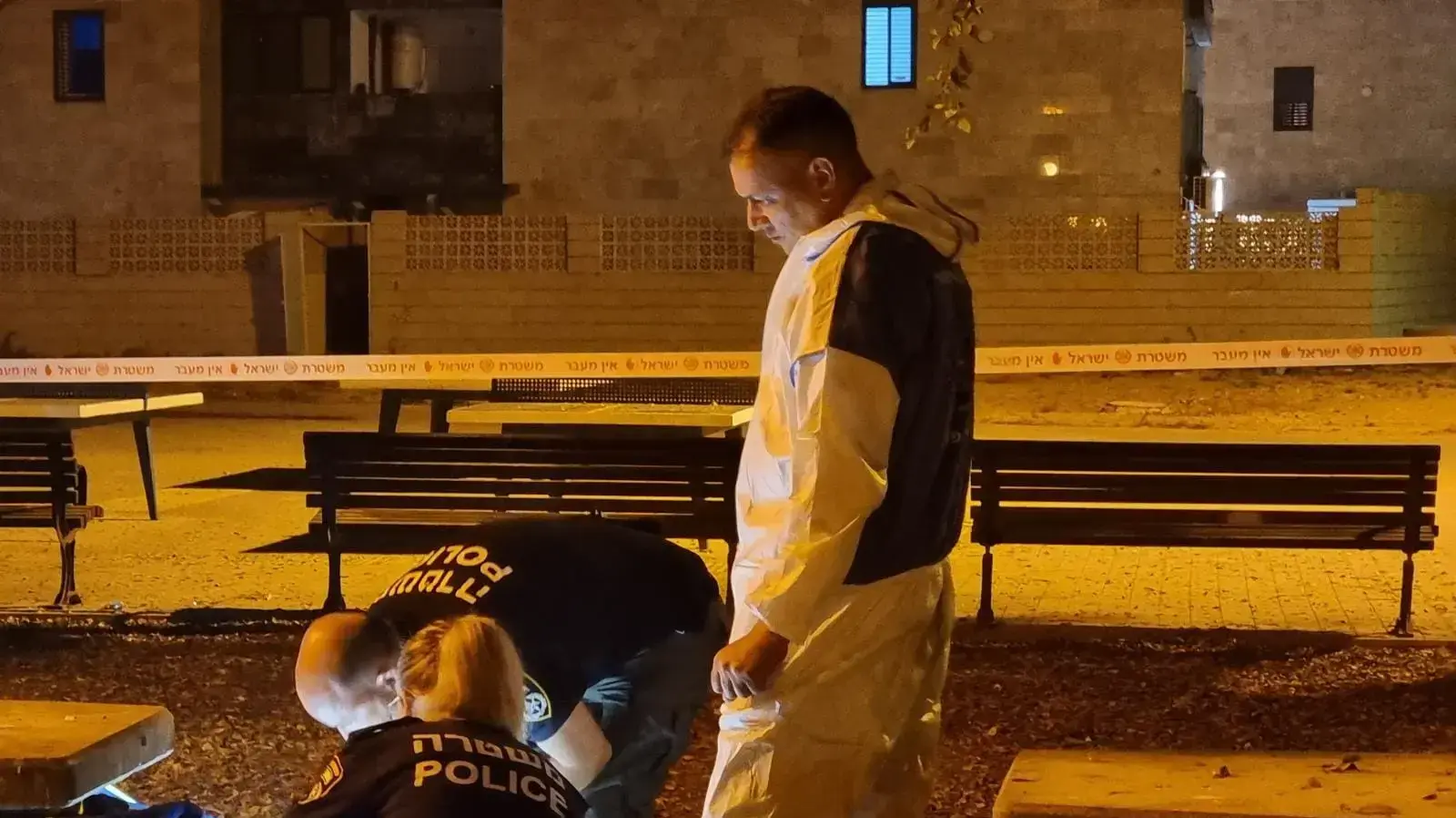 זירת רצח באשדוד. 26 באפריל 2022 זירת רצח באשדוד. 26 באפריל 2022
