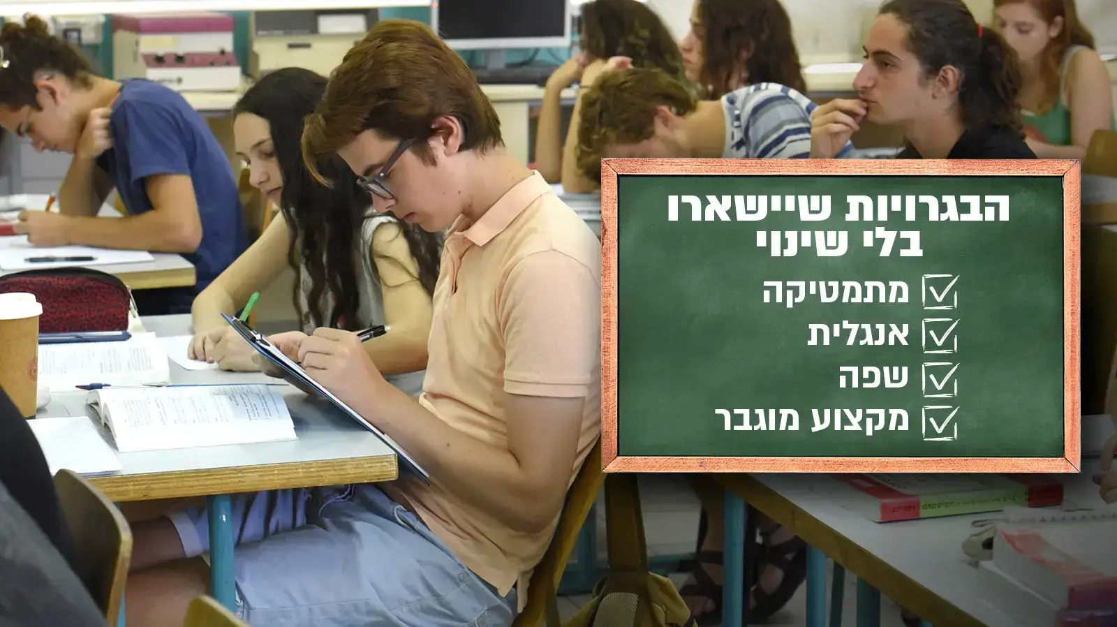תלמידי תיכון למדעים ואומנויות ביום הראשון ללימודים, ירושלים, 1 בספטמבר 2017