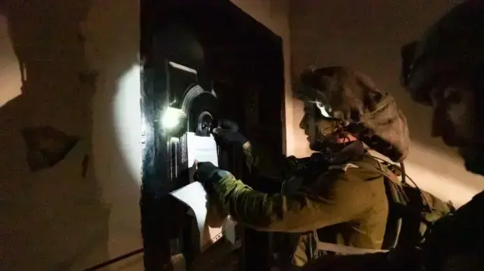 לוחמי צה"ל בפעילות מעצרים בג'נין ובכפרים הסמוכים. 27 באפריל 2022
