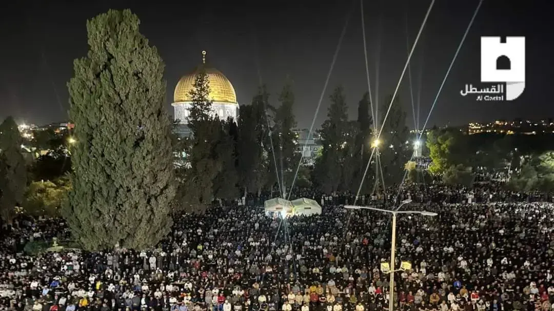לילת אל-קדר בהר הבית, 27 באפריל 2022 לילת אל-קדר בהר הבית, 27 באפריל 2022