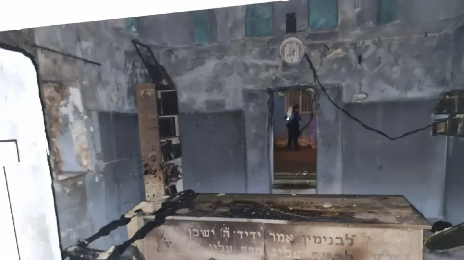 שריפה בקבר בנימין, 6 במאי 2022