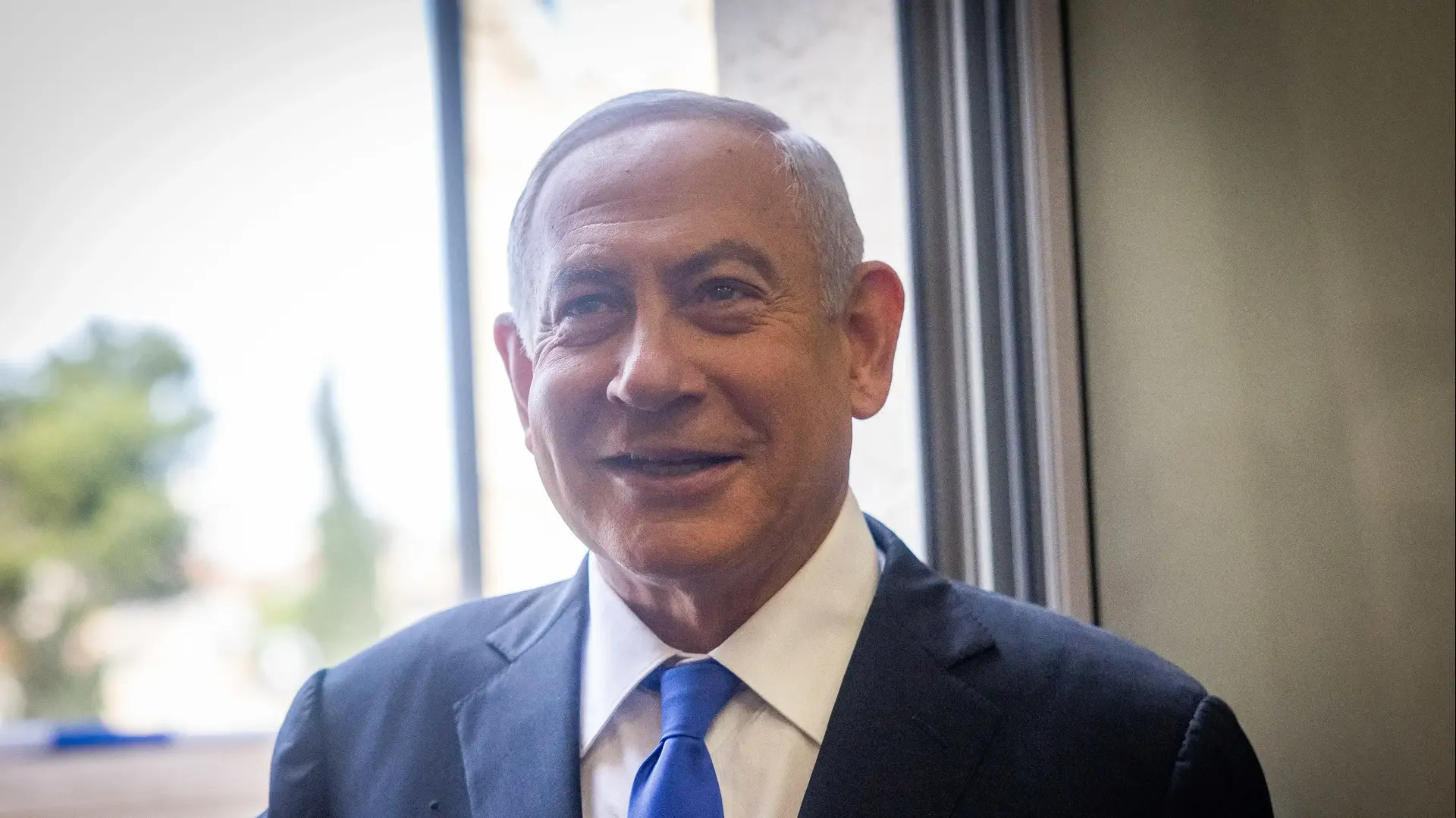 בנימין נתניהו בדיון תיקי האלפים, בימ"ש מחוזי ירושלים, 11 במאי 2022 בנימין נתניהו בדיון תיקי האלפים, בימ"ש מחוזי ירושלים, 11 במאי 2022