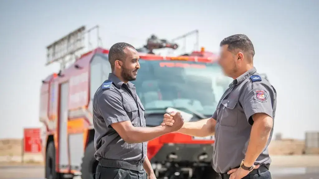 נחיתות החירום | צוות הכיבוי נחיתות החירום | צוות הכיבוי