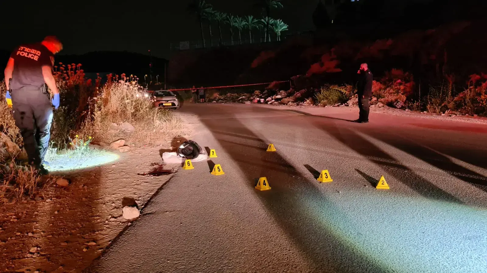 המקום בו נמצא ההרוג פראס רפאעיה על גבול כפר קרע וכפר עארה, סמוך למכללת סכנין המקום בו נמצא ההרוג פראס רפאעיה על גבול כפר קרע וכפר עארה, סמוך למכללת סכנין