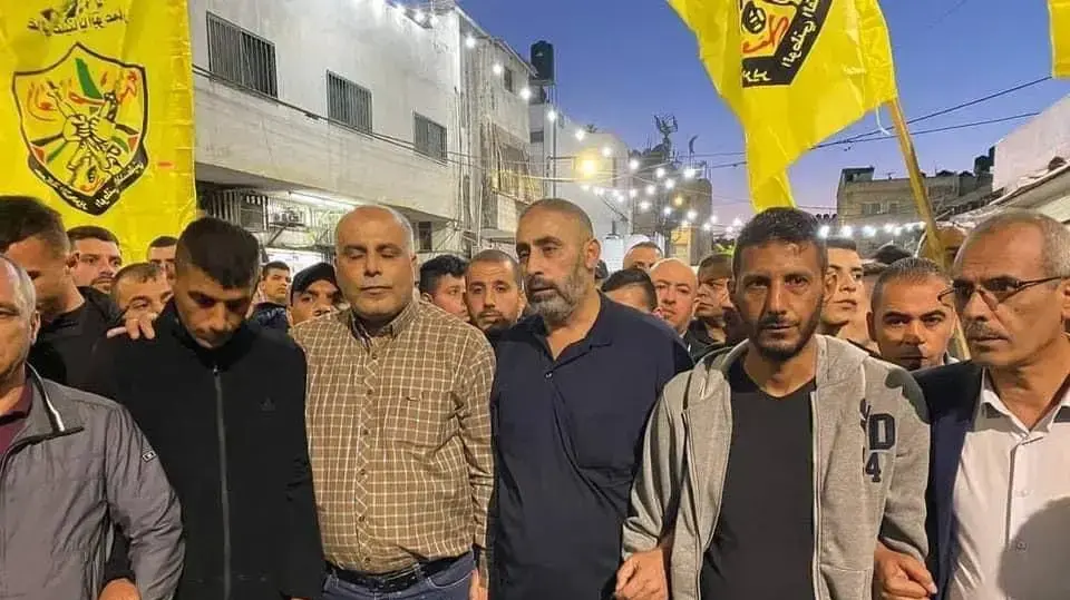 תהלוכה לציון מותו של דאוד זביידי, אחיו של זכריה זביידי, שנהרג בעימותים עם כוחות הביטחון בבורקין, 15 במאי 2022 תהלוכה לציון מותו של דאוד זביידי, אחיו של זכריה זביידי, שנהרג בעימותים עם כוחות הביטחון בבורקין, 15 במאי 2022