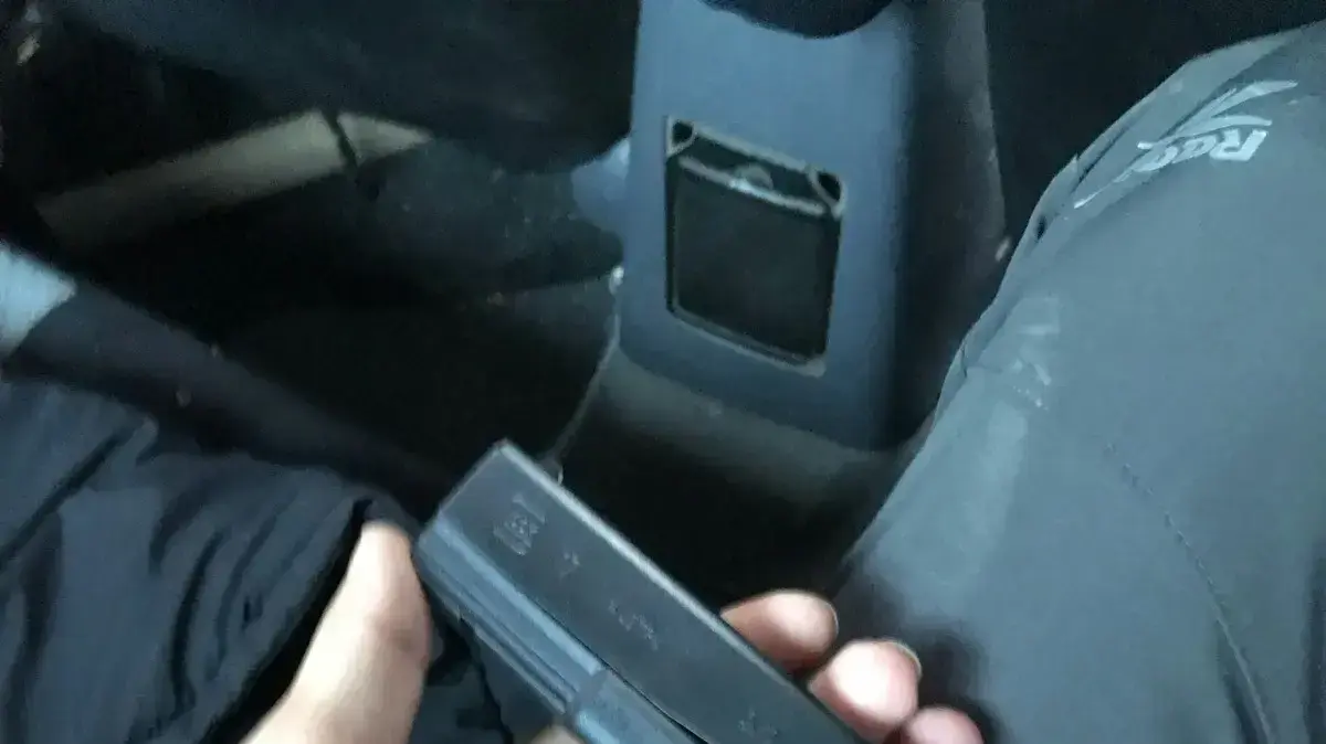 נשק שהוברח דרך הפרצה שיצר תושב אום אל פחם נשק שהוברח דרך הפרצה שיצר תושב אום אל פחם